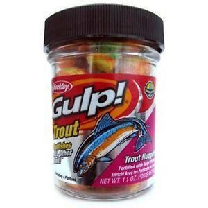 Berkley Gulp Nuggets Trout Fishing Bait Rainbow Candy