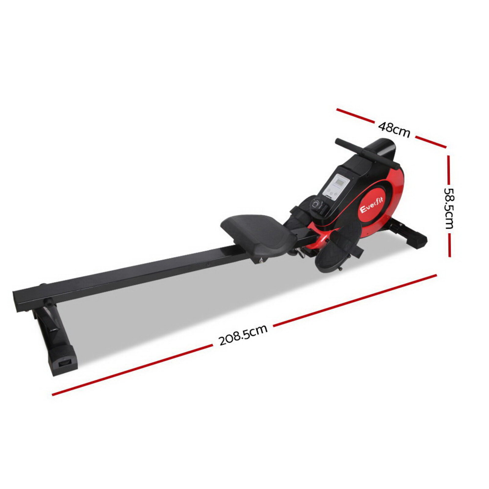 Everfit Magnetic Rowing Exercise Machine Resistance Cardio Fitness Gym Bunnings Australia