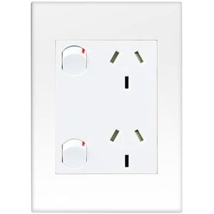 HPM VIVO White Vertical Double Powerpoint