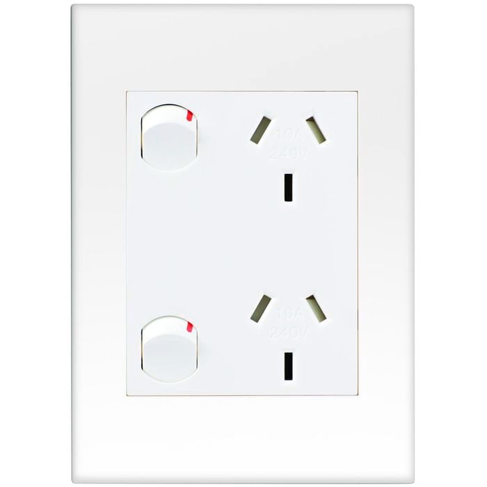 HPM VIVO White Vertical Double Powerpoint