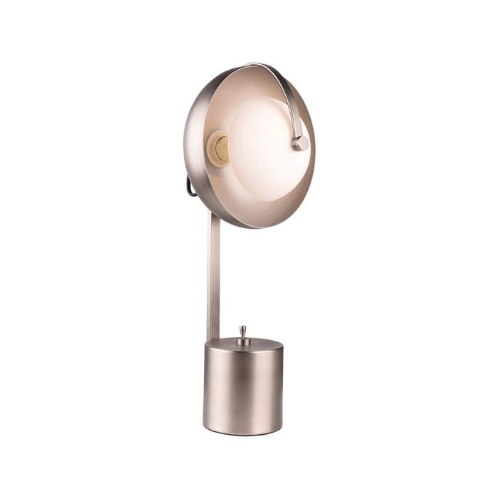 Mercator Nickel Mercury Table Lamp 
