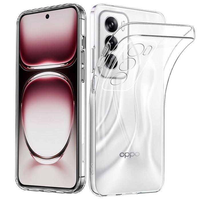 MEZON OPPO Reno12 5G Ultra Slim Clear TPU Gel Back Case