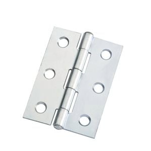 Lane 70 x 50 x 1.6mm Zinc Plated Fixed Pin DURAsmooth™ Butt Hinge