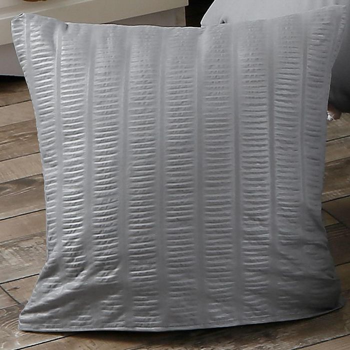Fabric Fantastic 1000TC Premium Ultra Soft Seersucker Cushion Covers - 2 Pack