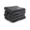 4pc Onkaparinga 45x65cm Flinders Hand Towel 600GSM Charcoal