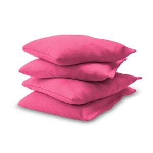 Premium Cornhole Bean Bag Set Of 4 - Various Colours Available-pink
