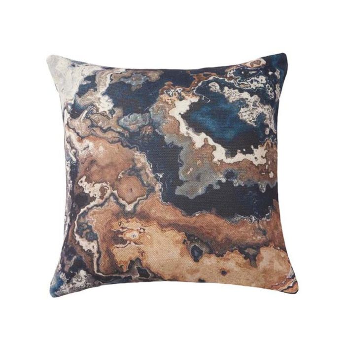 Accessorize Bedroom Collection 50cm x 50cm Midnight Blue Earth Filled Cushion 50x50cm