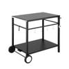 Weisshorn Bbq Camp Party Table, Garden Backyard Outdoor Cart Stainless Steel Prep Table