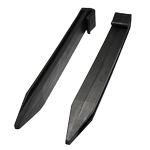 Icon Plastics 280 x 25mm Garden Edge Black Multi Peg