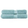 2pc Canningvale Royal Splendour Bath Sheet Set Aqua Foam Home/Bathroom Decor