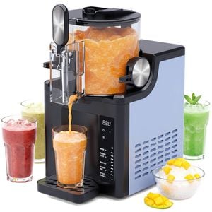 Advwin Slushie Machine 1.5L Upright Frozen Drink Maker, Ice Crusher & Shaver with 5 Modes, Slushy Maker for Home, Bar & Party