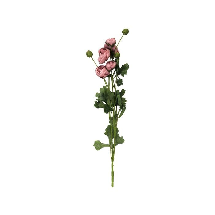 65cm Pink Ranunculus Artificial Flower
