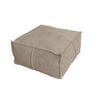 Huxford Grove The Willow Filled Ottoman Square 60x60cm - Light Beige
