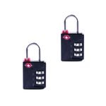Lockwood 30mm 155 Series Combination TSA Padlock - 2 Pack