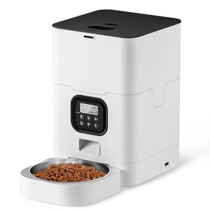 Yes4pets 6l Automatic Digital Pet Dog Cat Feeder Food Bowl Dispenser