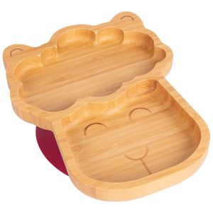 Tiny Dining Bamboo Llama Baby Feeding Plate with Suction Cup