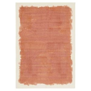 Loopsie-290cm X 190cm-taranto Terracotta Printed Washable Rug