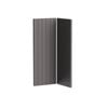 Kaboodle Smoked Grey V-Groove Corner Wall Cabinet Doors - Pack of 2