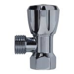 Syneco 1/2" Chrome Mini Cistern Cock
