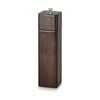 Fissman Square Pepper Mill Rubber Wood Body Zinc Alloy Grinder 21.5x5cm