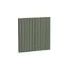 Kaboodle 600mm Saltbush V-Groove Med Rangehood Doors - 2 Pack