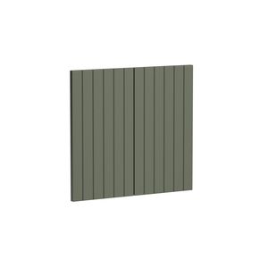 Kaboodle 600mm Saltbush V-Groove Med Rangehood Doors - 2 Pack