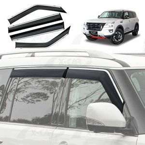 Weathershields for Nissan Patrol 2012-Onwards Y62 Series Weather Shields Wind Deflectors Visor