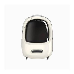 Petkit Breezy 2 Smart Cat 45cm Backpack Travel Portable Carry Bag Creme White