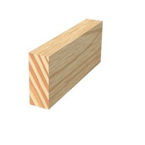 20 x 8mm 2.4m Clear Pine Dressed Board