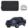 Front Windscreen Sun Shade for LDV T60 Max 2017 - Current T60 Pro - Standard 150 x 85 cm - Black