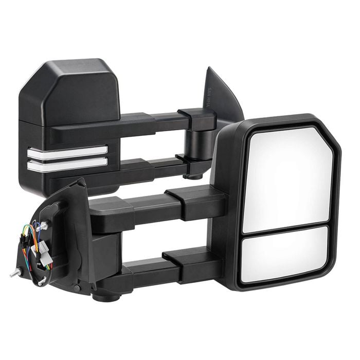 San Hima Pair Towing Mirrors Gen2 For Ford Ranger Wildtrak Mk Px Xl Xlt Xls 2012-my2022