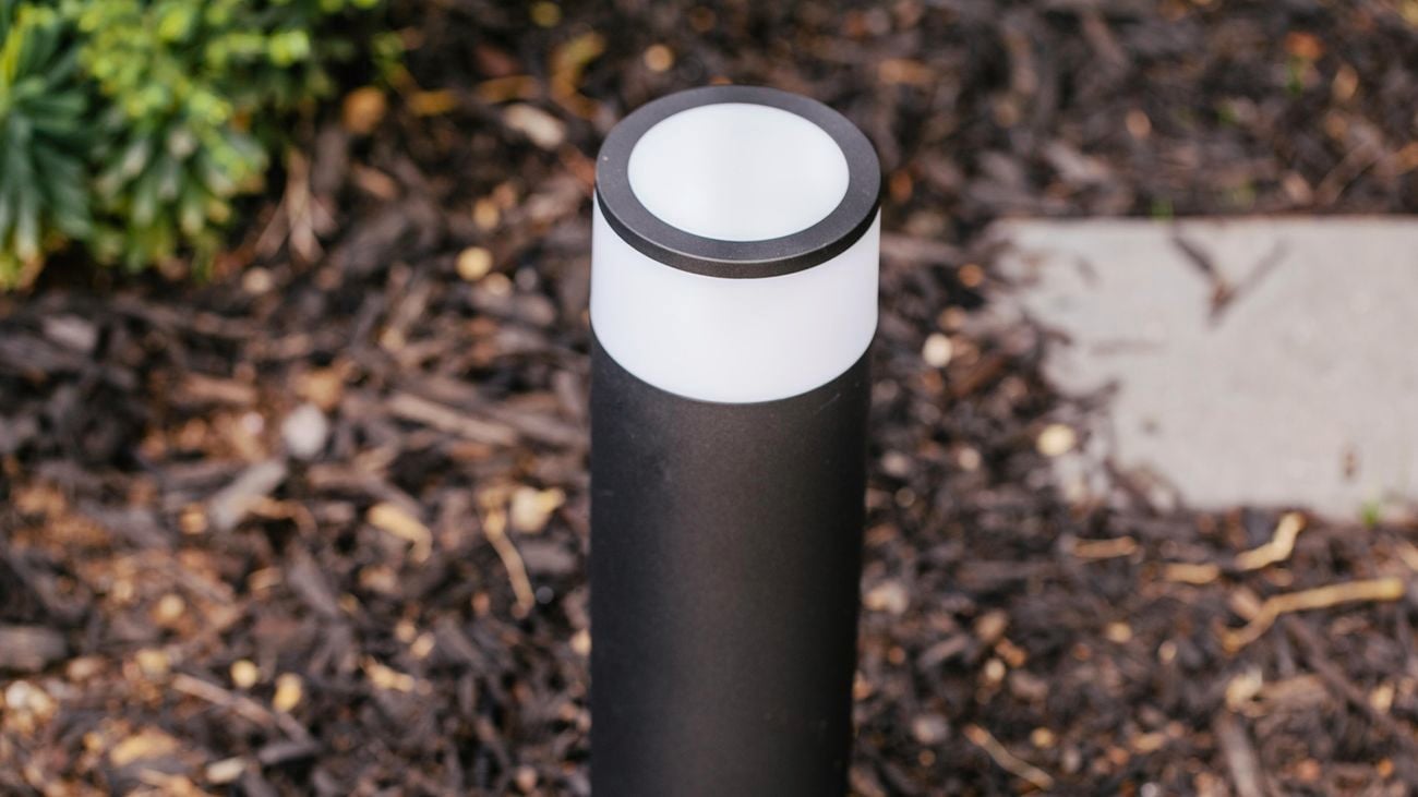 Solar garden path light.
