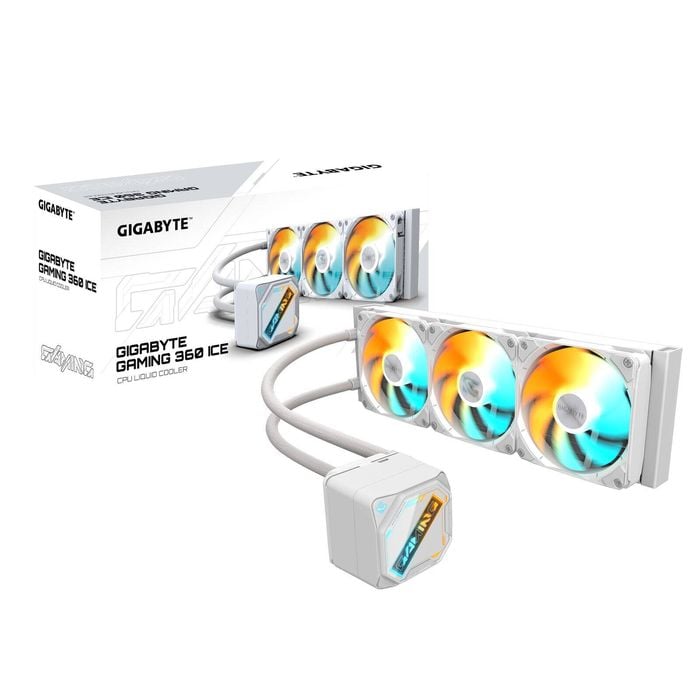 Gigabyte Gaming 360 Ice All-in-One Liquid Cooler for Intel & AMD