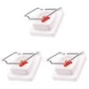 3PK Appetito Egg Slicer/Pricker Home Kitchen Cooking White