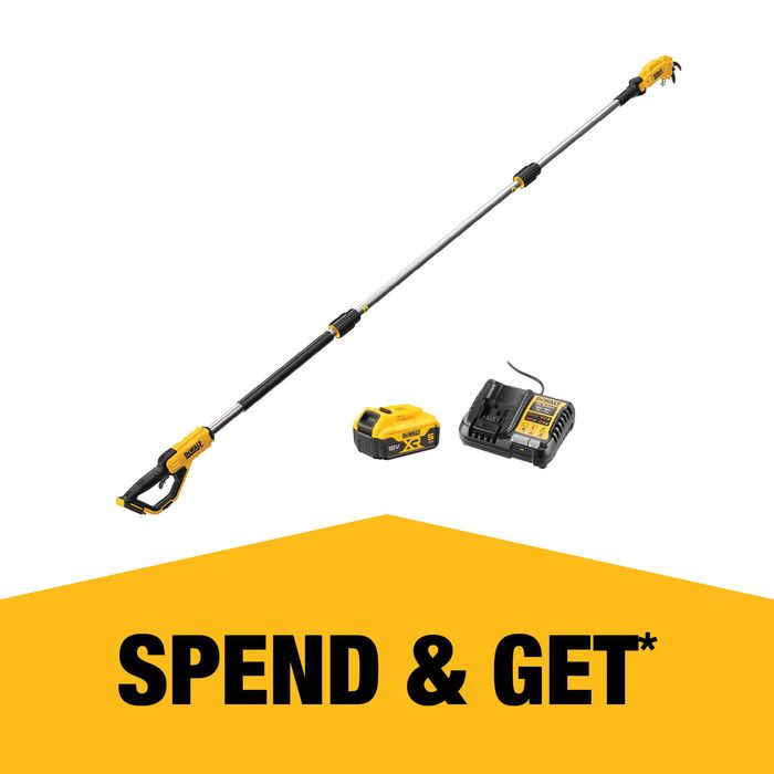 DeWALT 18V XR Pole Pruner 5.0Ah Kit DCMPP569P1-XE