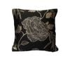 Rapee Sparro Jacquard Cushion Cover - Black