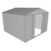 Build-a-Shed 3.0 x 3.0 x 2.3m Double Sliding Door Shed - Zinc