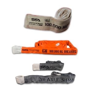 SSA Snatch Strap Combo 100Tonne or 100000kgs 9m
