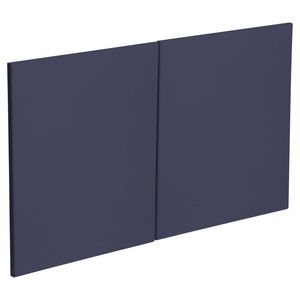 Kaboodle 1000mm Berry Blue Modern Fridge Cabinet Doors - 2 Pack
