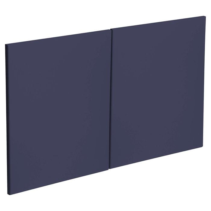 Kaboodle 1000mm Berry Blue Modern Fridge Cabinet Doors - 2 Pack