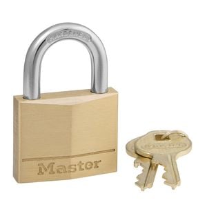 Master Lock 40mm Brass Keyed Alike Padlock