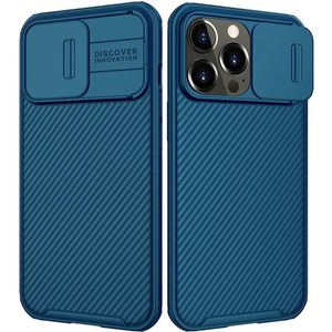 Iphone 13 Mini Blue Magsafe Compatible Heavy Duty Case With Camera Cover