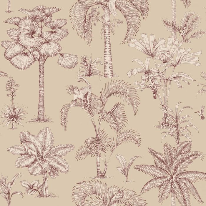 Wallpaper Trader Adele Wallpaper Roll 10.05m X 53cm, Beige
