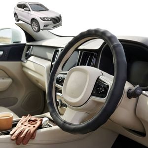 Australian Goose Steering Wheel Cover for GWM Haval H2 2014 - 2021 Circle Black
