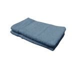 Ramesses 550GSM Set of 2 Egyptian Cotton Hand Towels 43 x 68 cm Soft Ink
