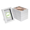 Nicola Spring Box Picture Glass Photo Frame, Standing & Hanging - For 4x6" (10x15cm) Photos - Pack Of 5