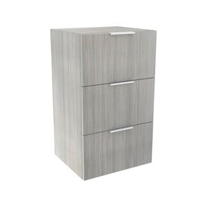 Lugna 768 x 450 x 380mm Mist 3 Drawer Storage Cabinet