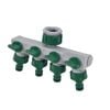 Garden Basics 4 Way Tap Adaptor Outlet