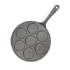 SOGA 23cm Cast Iron Takoyaki Fry Pan