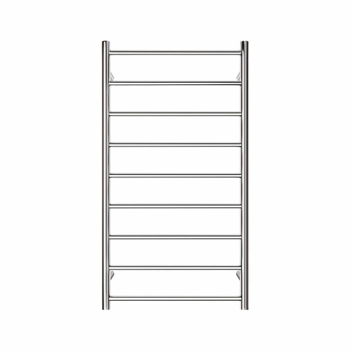 Forme Dakota 9 Bar Round Narrow Profile Heated Towel Rail